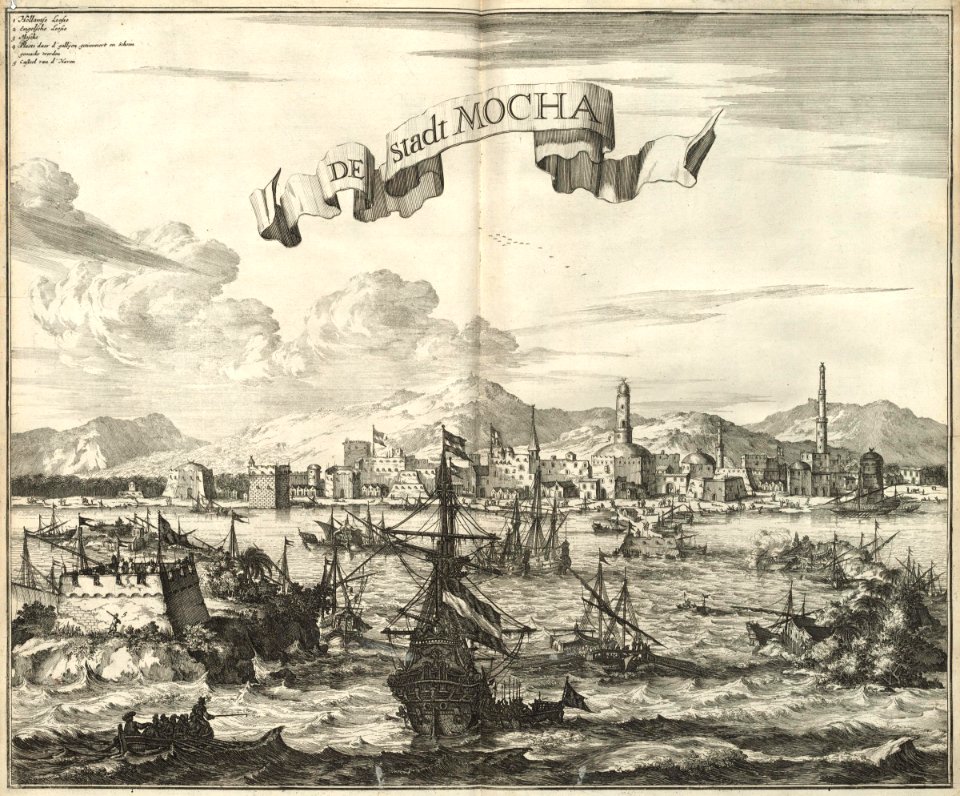 AMH-6606-KB View of the city of Mocha