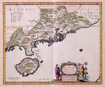 AMH-5648-KB Map of Guandong, China
