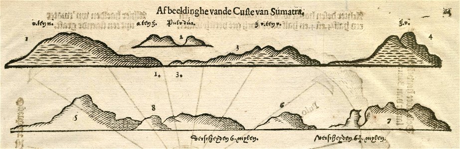 AMH-6629-KB View of the coast of Sumatra