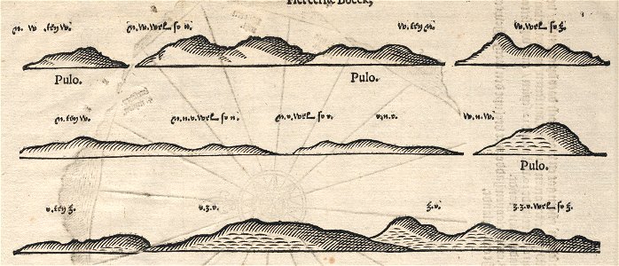 AMH-6641-KB View of the islands off the coast of Sumatra