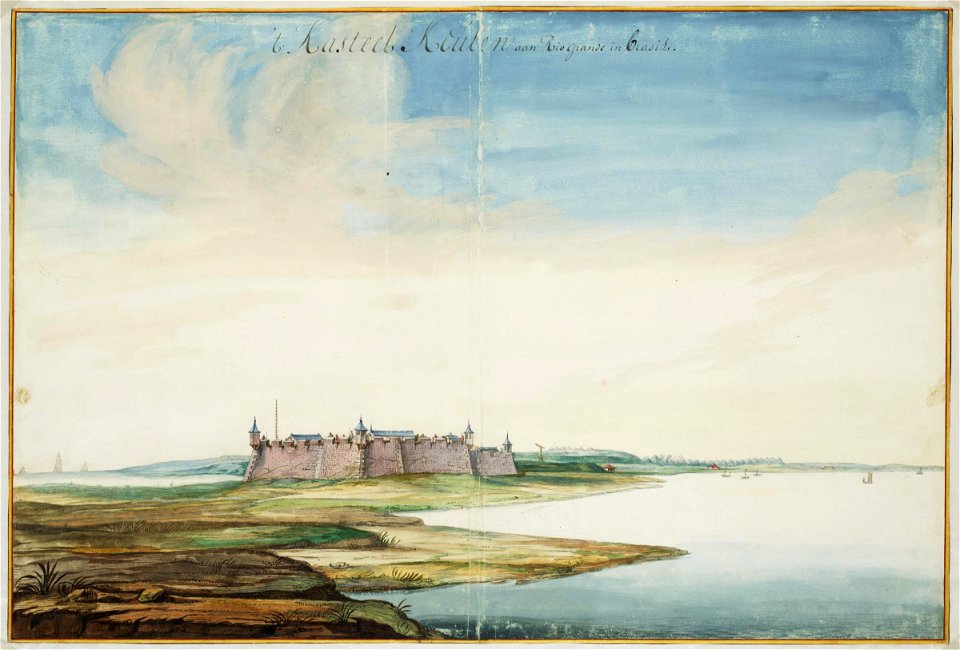AMH-6795-NA View of Keulen Fort