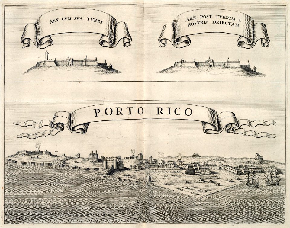 AMH-6711-KB View of Puerto Rico