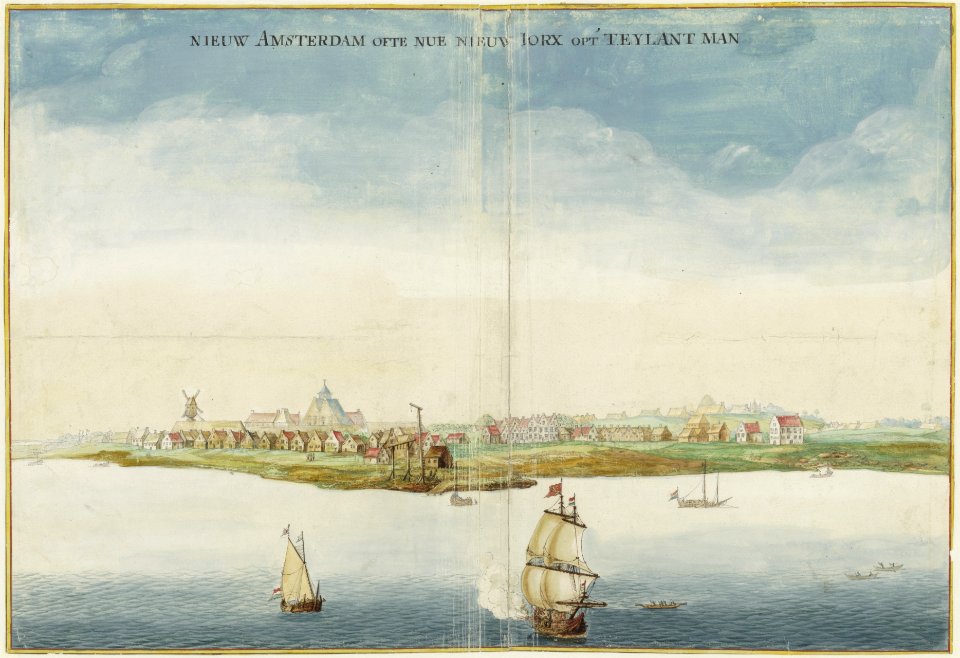AMH-6740-NA View of New Amsterdam