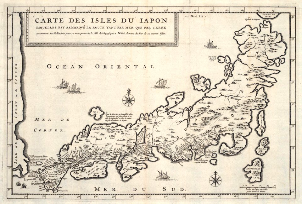 AMH-6816-KB Map of Japan