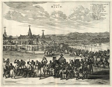 AMH-6859-KB View of the city of Benin