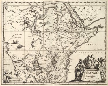 AMH-6865-KB Map of East Africa