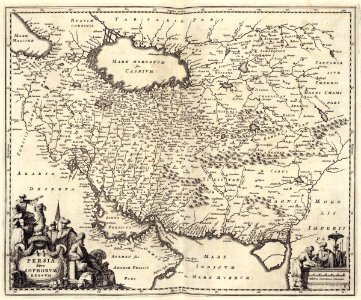 AMH-6843-KB Map of Persia