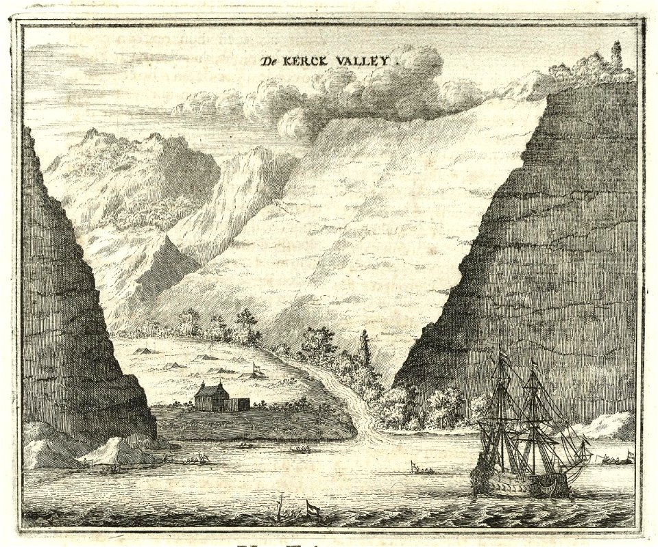AMH-6941-KB View of the Kerkvallei (Church Valley) St Helena