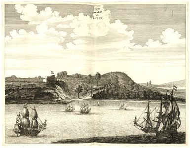 AMH-6855-KB View of the fort of Tacaray