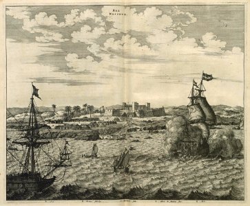 AMH-6836-KB View of Fort Nassau, Ghana