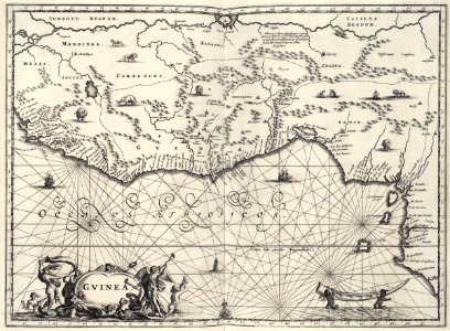 AMH-6854-KB Map of Guinea