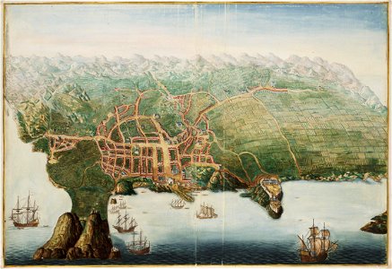 AMH-6802-NA View of Angra on Tercera