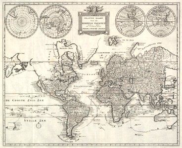 AMH-6896-KB Map of the world