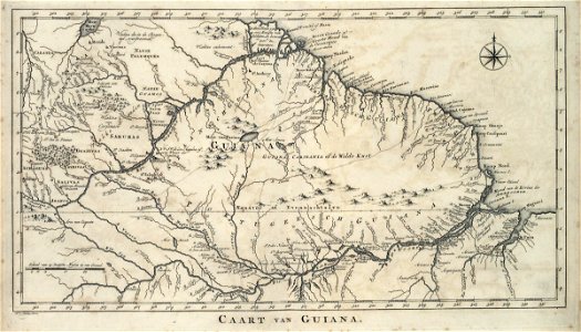 AMH-6912-KB Map of Guiana