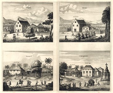 AMH-6975-KB Views of the churches of Kopay, Poutour, Navacouli and Chavagatzeri