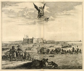 AMH-6821-KB View of Fort Ceulen on the Rio Grande