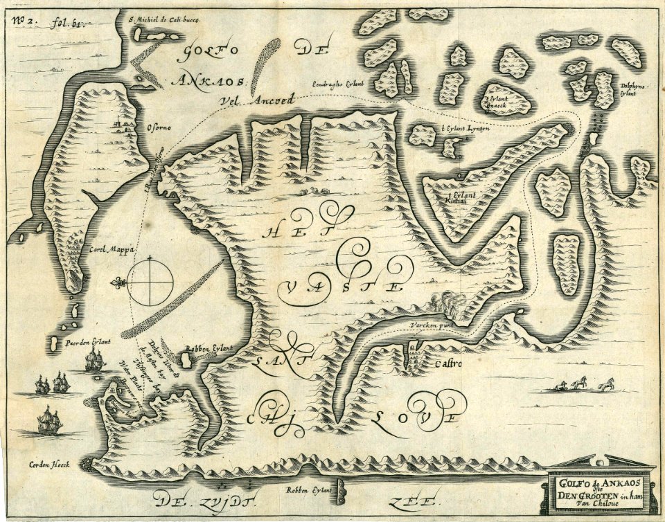 AMH-6918-KB Map of the Gulf of Ankaos