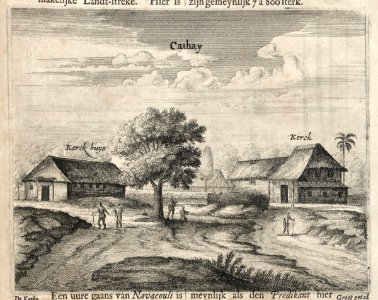 AMH-6999-KB View of the church of Cathay