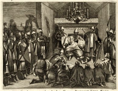 AMH-6869-KB Dutch mission to the Congolese king Don Alvarez in 1642
