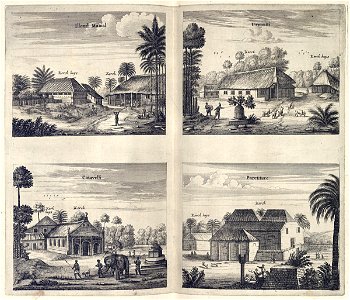AMH-6976-KB Views of the churches of Ilondi Matual, Ureputti, Catavelli and Paretiture
