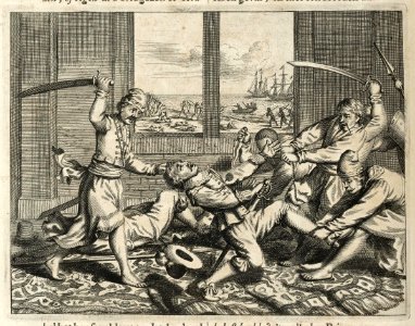 AMH-6982-KB The murder of Sebald de Weert, 1603
