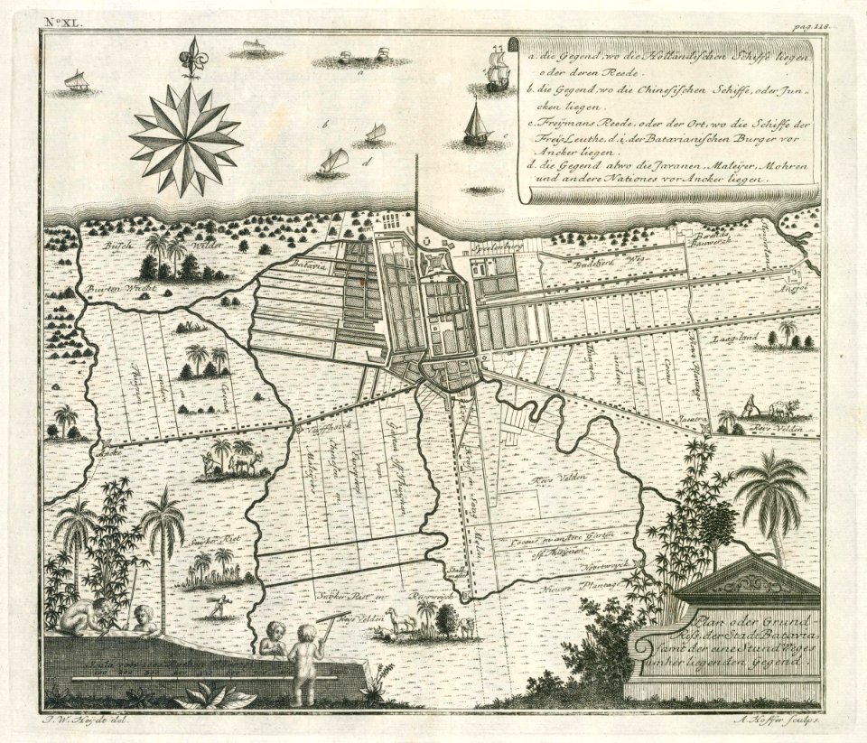 AMH-7050-KB Map of the city of Batavia