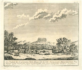 AMH-7096-KB View of the Toosce mountain near Attipetty