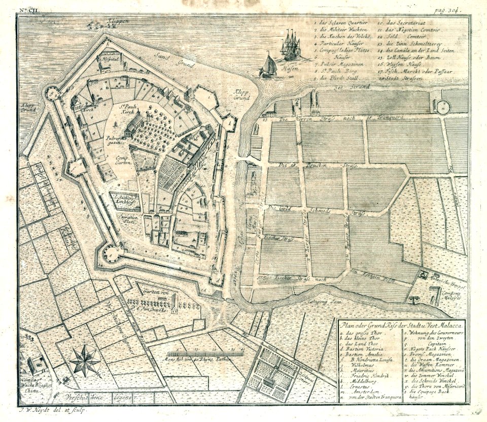 AMH-7109-KB Map of Malakka