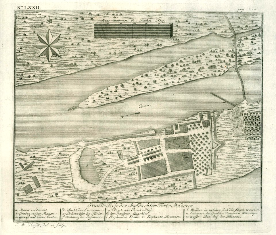 AMH-7079-KB Map of Fort Matara