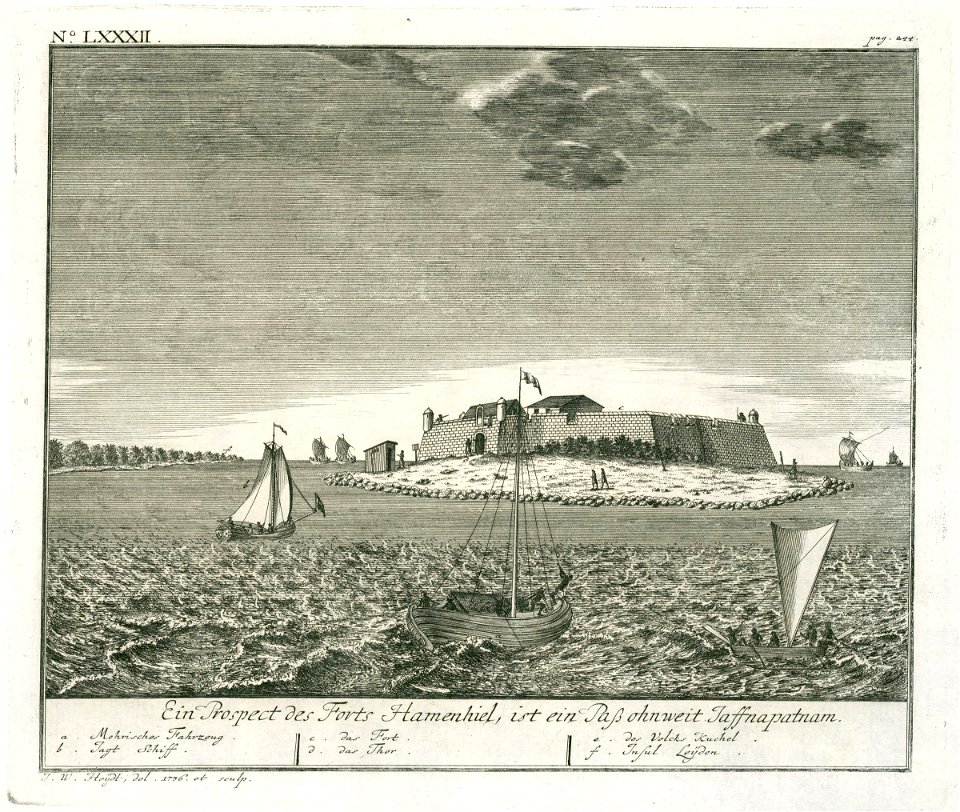 AMH-7089-KB View of Fort Hammenhiel