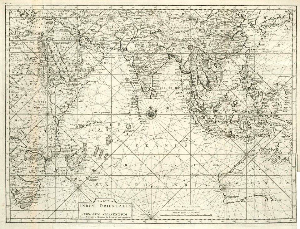 AMH-7203-KB Map of East Indies