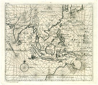 AMH-7120-KB Map of Asia and Australia