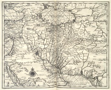 AMH-7260-KB Map of the Middle East