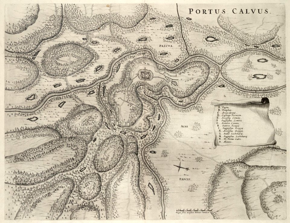 AMH-7284-KB Map of Porto Calvo and environs