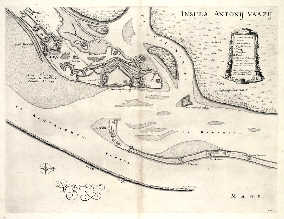AMH-7314-KB Map of the island of Antonij Vaz