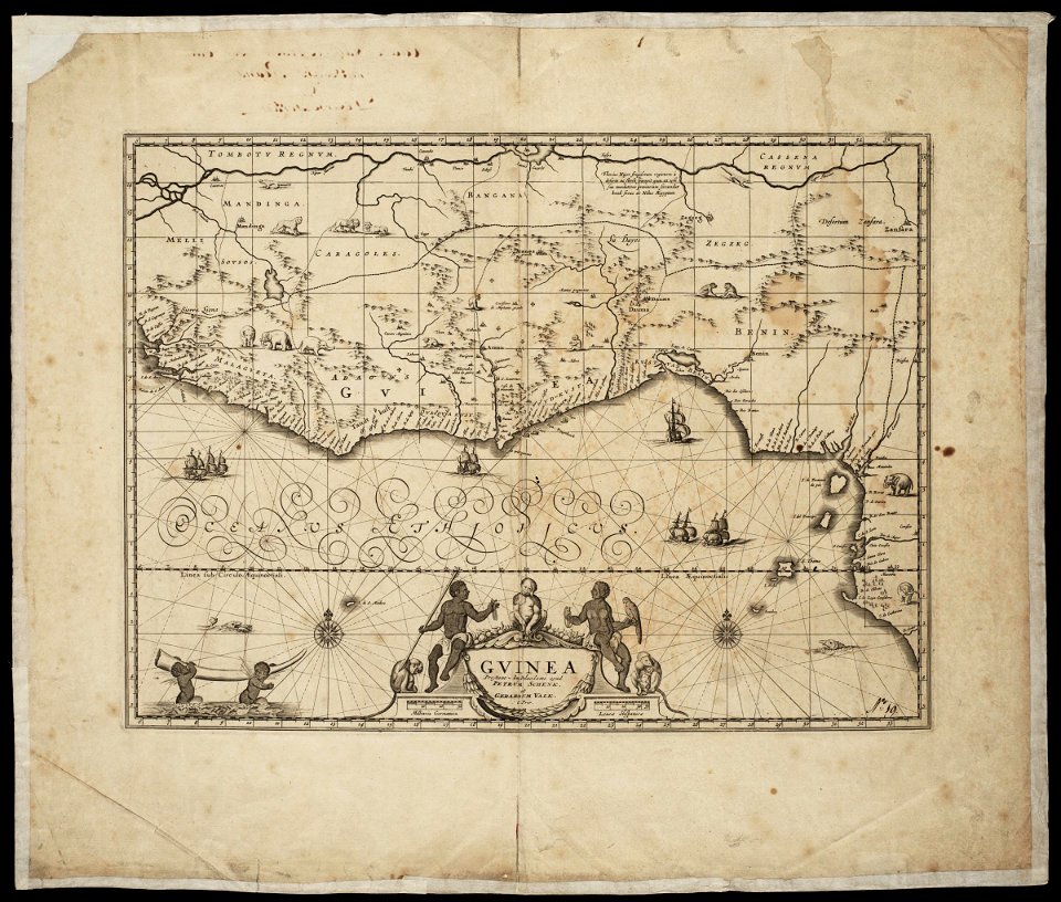 AMH-7675-NA Map of the Gold Coast