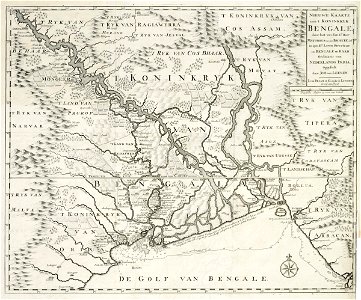 AMH-7259-KB Map of Bengal