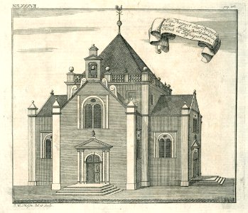 AMH-7094-KB View of the Dutch church in Jaffnapatnam
