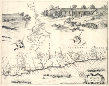 AMH-7304-KB Map of Paraiba and Rio Grande