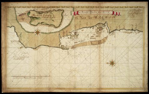 AMH-7595-NA Map of Arguin and environs, west coast of Africa