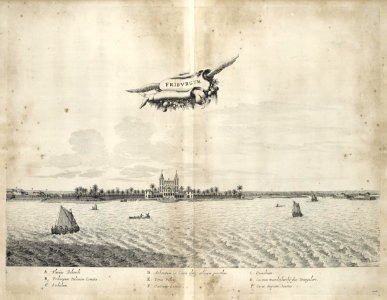AMH-7315-KB View of Vrijburg Palace