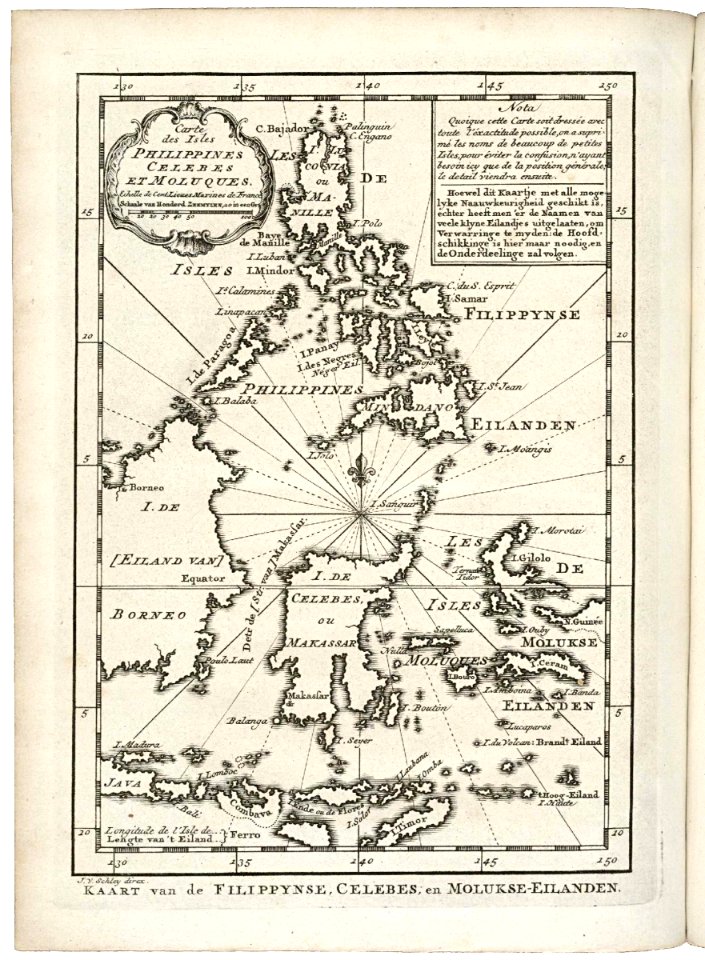 AMH-7929-KB Map of Celebes, the Moluccas and the Philippines