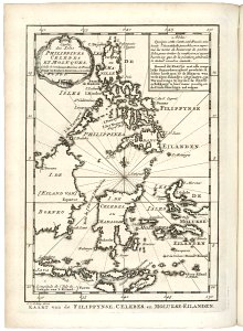 AMH-7929-KB Map of Celebes, the Moluccas and the Philippines