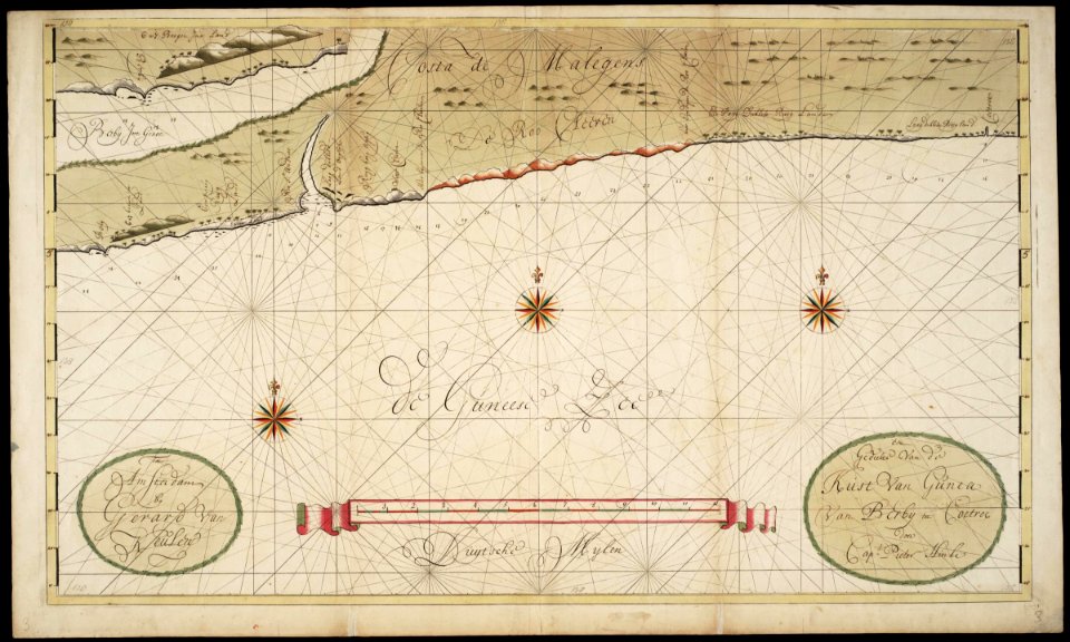 AMH-7651-NA Map of West Africa, of the Ivory Coast