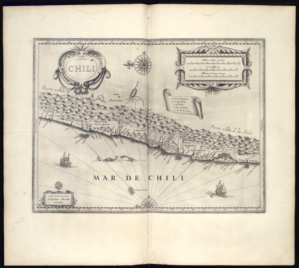 AMH-7511-KB Map of Chile