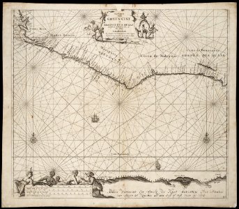 AMH-7600-NA Map of West Africa, from Sierra Leone to Cabo de Tres Puntas