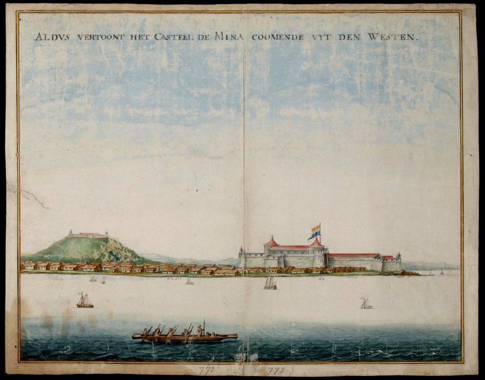 AMH-7710-NA View of Fort Elmina