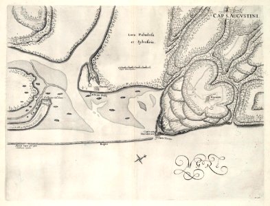 AMH-7312-KB Map of Cape St Augustine