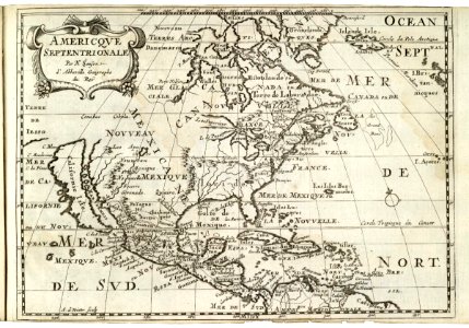 AMH-7919-KB Map of North America and the Caribbean
