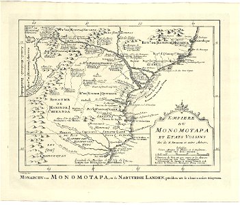 AMH-7964-KB Map of part of Mozambique